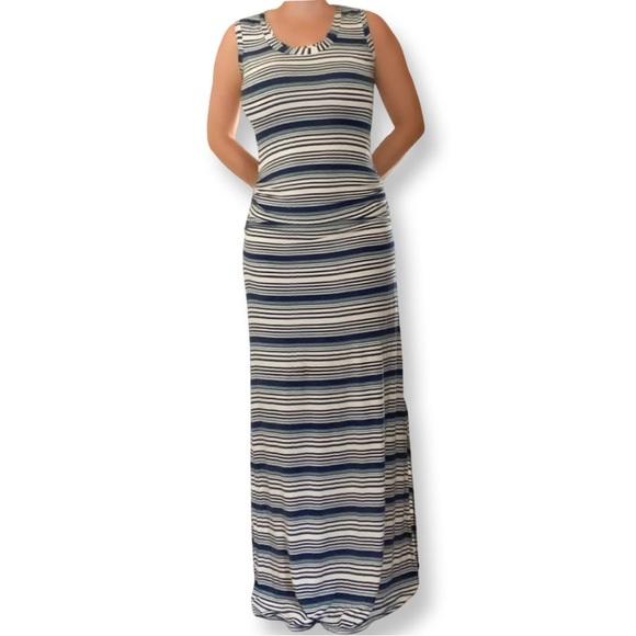 Max Edition Dresses & Skirts - Striped Blue Maxi Dress